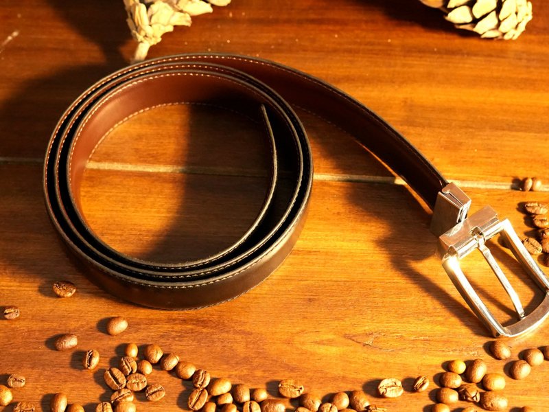 Regent Premium Leather Belt, in the workshop