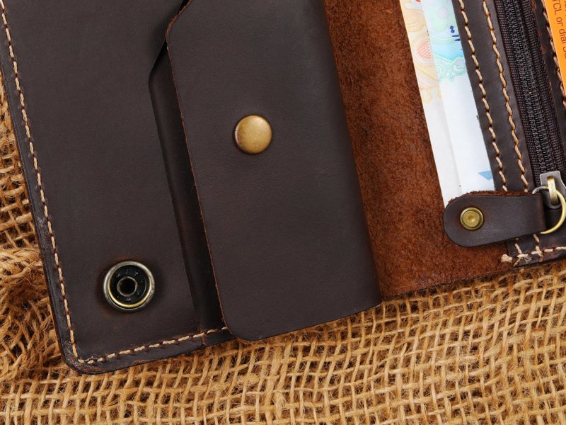 Rodeo Long Leather Wallet, a closer look